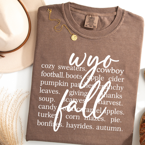Espresso WYO Fall Comfort Colors Tee