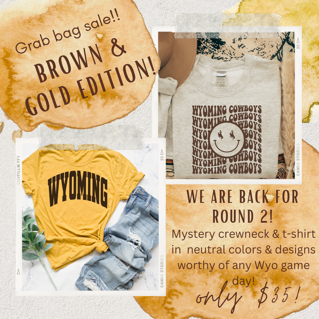 Brown + Gold Grab Bag Sale ROUND 2!!!