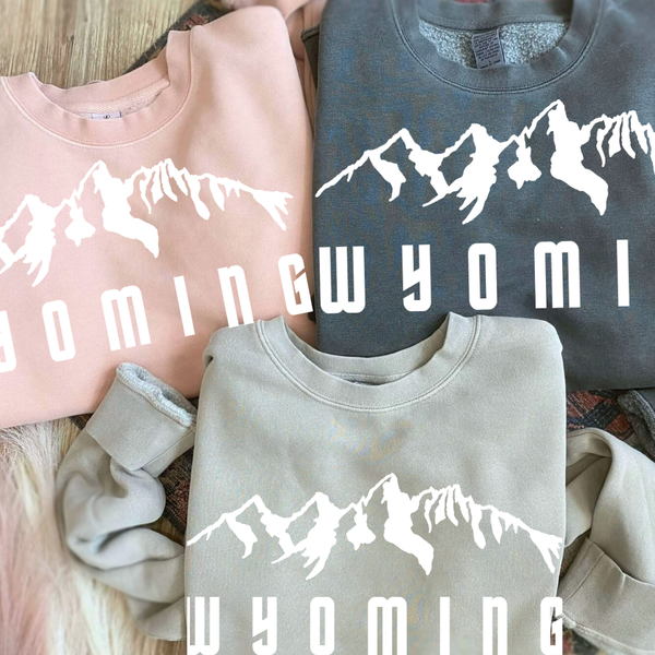 Independent Trading Co. Jumbo WYO Teton Crewneck