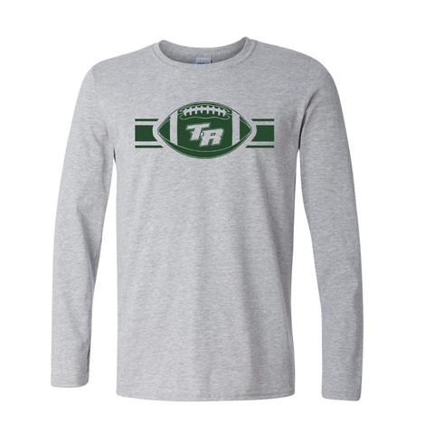 TR Football LONG Sleeve Sport Gray Tee
