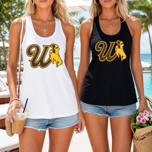 W Steamboat Bella Canvas Relaxed Racerback Tank