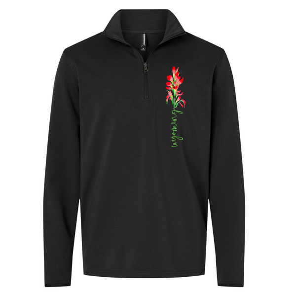 UNISEX Independent Trading Co. Quarter Zip/Indian Painbrush Pullover (More Colors)