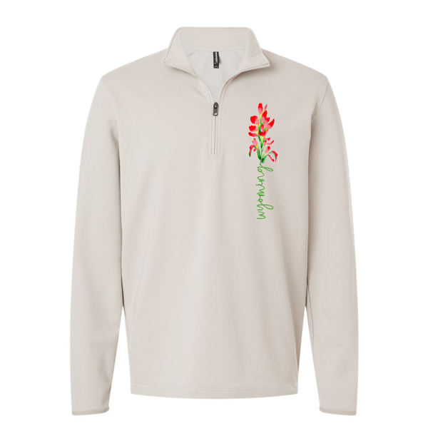 UNISEX Independent Trading Co. Quarter Zip/Indian Painbrush Pullover (More Colors)