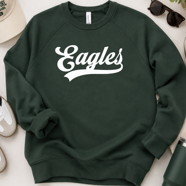 Bella Canvas Eagles Swoosh Crewneck (More Colors!)