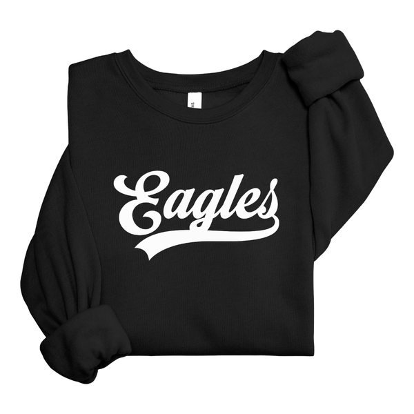 Bella Canvas Eagles Swoosh Crewneck (More Colors!)