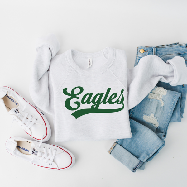 Bella Canvas Eagles Swoosh Crewneck (More Colors!)