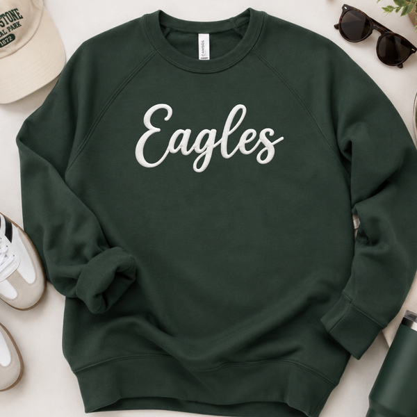 Bella Canvas Forest Puff Eagles Fleece (More styles)
