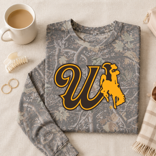 LONG SLEEVE TEE W Steamboat/Deadwood Camo Tee