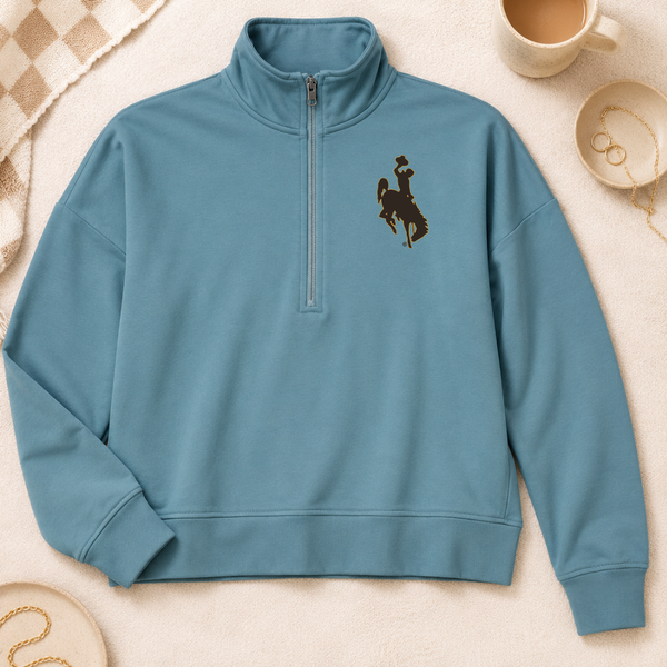 WOMEN'S Independent Trading Co. Quarter Zip/Steamboat Pullover (More Colors)