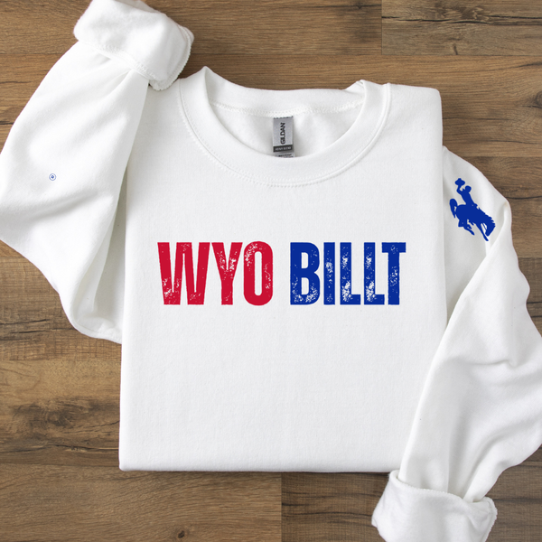 WYO BILLT 26 WHITE Crewneck