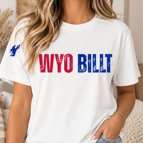 Wyo Billt 26 Boxy Garment Dyed Bella Canvas Tee Vintage White