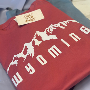 Vintage Red/White Tetons Bella Canvas Tee