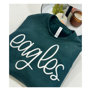 Eagles Forest Puff Crewneck