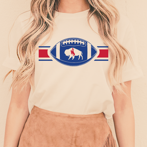 Vintage White Foobtall/Steamboat Wyo Billt Bella Canvas Tee