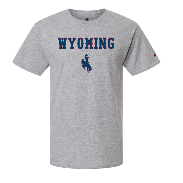 Champion/Steel Gray Red WYO & Blue Tee