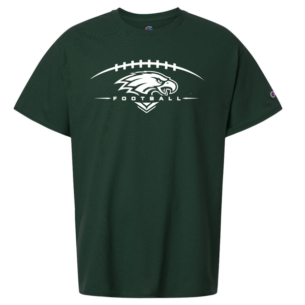 Champion Forest Eagle Football Tee