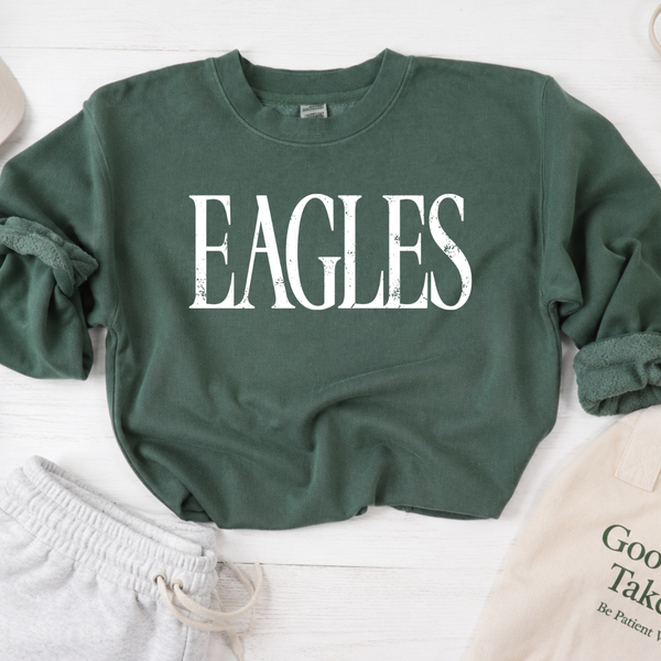 Pigment Forest Fashion Eagles Crewneck