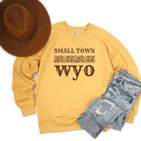 Golden Small Town Independent Trading Co. Fleece Crewneck