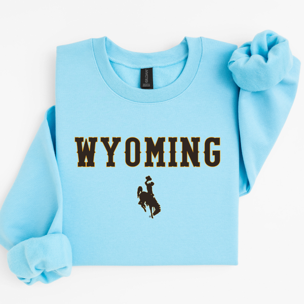 WYO Athletic/ Sky Softstyle Crewneck