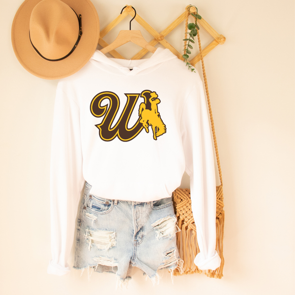 Hoodie White Bella Canvas W Steamboat