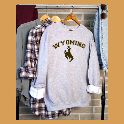 Garment Washed Comfort Colors EAGLES Crewneck Sweatshirt – The Little Wyo  Things