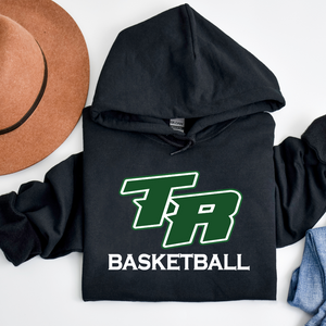 Black TR Basketball Unisex Hoodie - Youth & Adult Sizes
