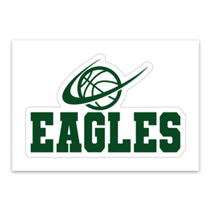 Eagles Basketball Sticker
